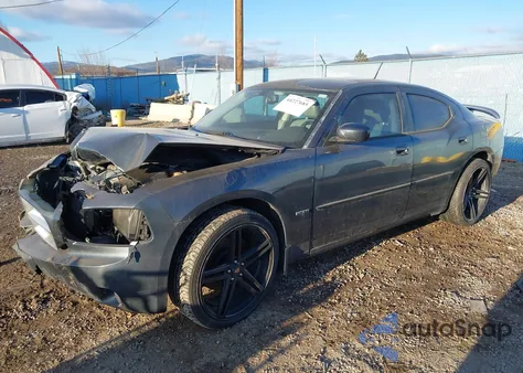 2008 Dodge Charger R/T из США, поврежденный, VIN 2B3LA53H38H107898